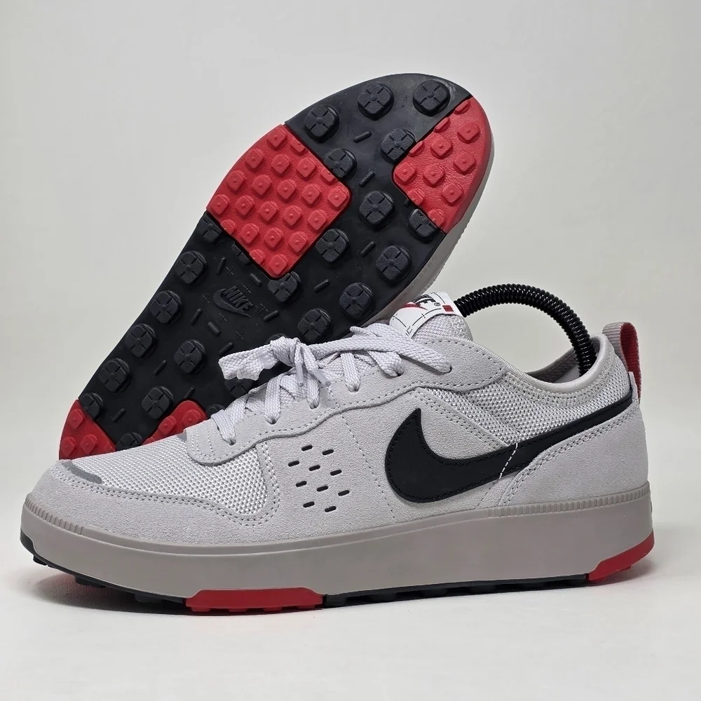 Nike C1TY GS 'College Grey Black Red HQ0028-002 Sneakers Shoes Youth Sz 5.5Y New